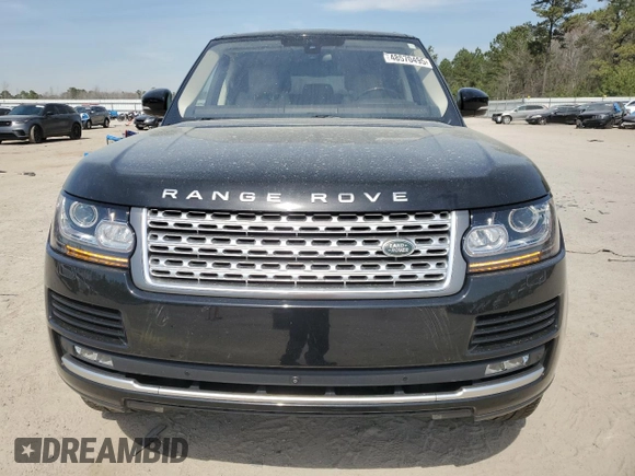 2016 Land Rover Range Rover Supercharged z VIN SALGS3EF9GA252673, wystawiony jako Copart lot #48570495 z przebiegiem 103 593 mil mil oraz Czysty tytuł • Clean title. Historia ofert i sprzedaży dostępna na DreamBid. Obrazek 5.