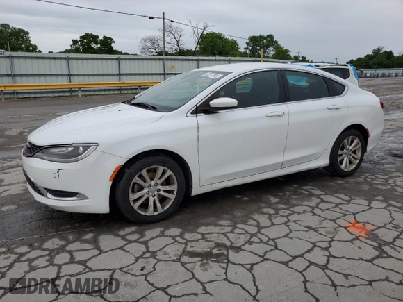 2015 Chrysler 200 Limited with VIN 1C3CCCABXFN579715, listed as a Copart auction lot 55573305 with 138,891 mi miles and Salvage Title. Bid and sale history available at DreamBid. Image 1.