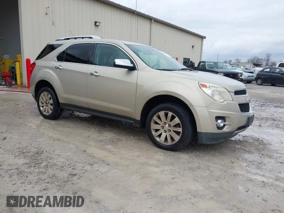 2010 Chevrolet Equinox LT w/2LT with VIN 2CNFLPEYXA6337563, listed as a IAAI auction lot 41490654 with 134,572 mi miles. Bid and sale history available at carsss.com. Image 1.