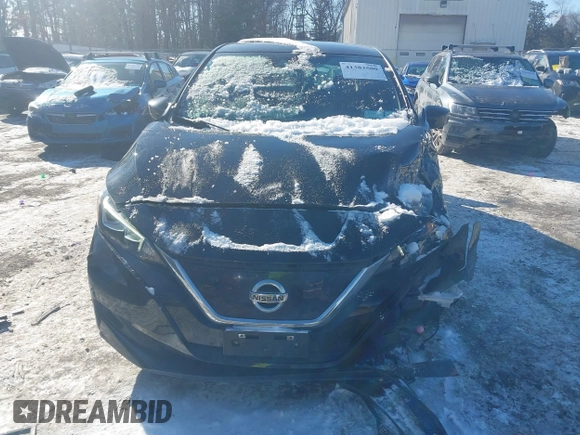 2022 Nissan LEAF SV Plus with VIN 1N4BZ1CV6NC552738, listed as a IAAI auction lot 41383500 with 44,205 mi miles and . Bid and sale history available at DreamBid. Image 12.