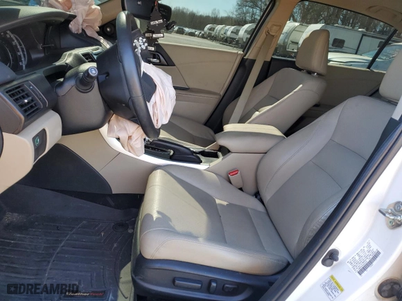 2014 Honda Accord Sedan EX-L with VIN 1HGCR3F82EA002367, listed as a Copart auction lot 49632825 with 0 mi miles and Salvage Title. Bid and sale history available at carsss.com. Image 7.