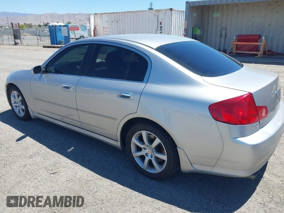 2005 Infiniti G35 z VIN JNKCV51E25M217571, wystawiony jako IAAI lot #42243077 z przebiegiem 135 164 mil mil oraz . Historia ofert i sprzedaży dostępna na DreamBid. Obrazek 3.