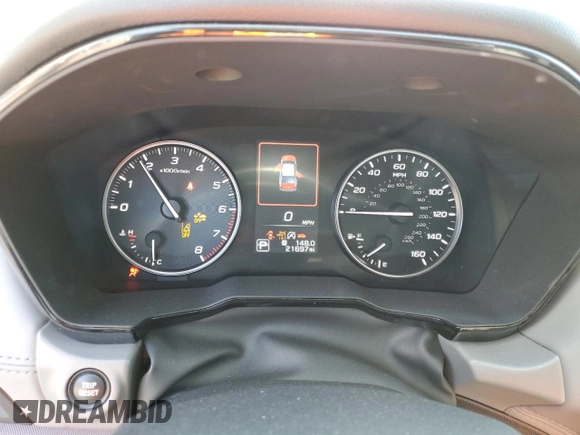 2024 Subaru Legacy Premium z VIN 4S3BWAF66R3012951, wystawiony jako Copart lot #53900515 z przebiegiem 21 697 mil mil oraz Szkoda całkowita • Salvage title. Historia ofert i sprzedaży dostępna na DreamBid. Obrazek 9.