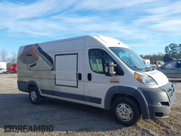 2018 Ram ProMaster Cargo with VIN 3C6URVJG3JE150894, listed as a IAAI auction lot 41256857 with 82,012 mi miles. Bid and sale history available at carsss.com. Image 13.