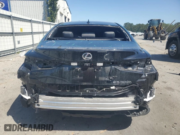 2024 Lexus ES 300h with VIN 58ABA1C14RU045744, listed as a Copart auction lot 52011135 with Not provided miles and Salvage title. Bid and sale history available at DreamBid. Image 6.