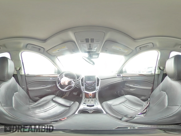 2015 Cadillac SRX Performance Collection with VIN 3GYFNFE32FS605151, listed as a Copart auction lot 53712665 with Not provided miles and Salvage title. Bid and sale history available at DreamBid. Image 14.