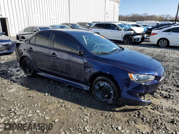 2013 Mitsubishi Lancer ES with VIN JA32U2FU8DU005611, listed as a Copart auction lot 52347995 with 95,341 mi miles and Salvage Title. Bid and sale history available at DreamBid. Image 4.