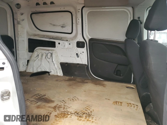 2018 Ram ProMaster City Cargo Tradesman with VIN ZFBERFAB4J6H40878, listed as a Copart auction lot 49410505 with 192,038 mi miles and Salvage Title. Bid and sale history available at carsss.com. Image 11.