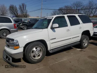 2001 Chevrolet Tahoe LT with VIN 1GNEK13T11J308275, listed as a Copart auction lot 48023235 with 81,516 mi miles and Salvage Title. Bid and sale history available at carsss.com. Image 1.