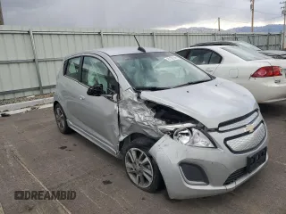 2015 Chevrolet Spark EV LT with VIN KL8CL6S09FC739114, listed as a Copart auction lot 81126184 with 57,010 mi miles and Salvage Title. Bid and sale history available at carsss.com. Image 4.