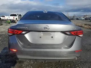 2021 Nissan Sentra SV with VIN 3N1AB8CV0MY312743, listed as a Copart auction lot 44067945 with 60,432 mi miles and Salvage Title. Bid and sale history available at DreamBid. Image 6.