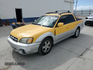 2003 Subaru Baja z VIN 4S4BT61C437101092, wystawiony jako Copart lot #55679795 z przebiegiem 158 093 mil mil oraz Szkoda całkowita • Salvage title. Historia ofert i sprzedaży dostępna na DreamBid. Obrazek 1.
