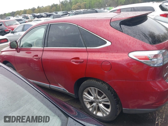2010 Lexus RX 450h with VIN JTJZB1BA0A2001438, listed as a IAAI auction lot 41929519 with 212,730 mi miles and . Bid and sale history available at DreamBid. Image 14.
