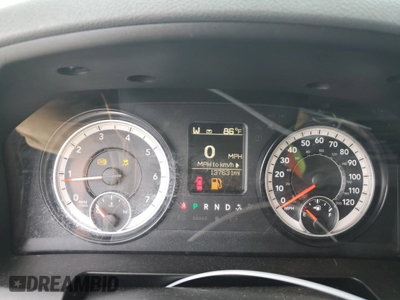 2017 Ram 1500 Express with VIN 1C6RR7FT5HS523187, listed as a Copart auction lot 51119065 with 137,631 mi miles and Salvage title. Bid and sale history available at DreamBid. Image 9.