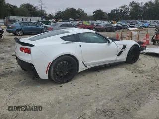 2017 Chevrolet Corvette Grand Sport 2LT with VIN 1G1YY2D75H5100245, listed as a Copart auction lot 89312455 with 73,495 mi miles and Salvage Title. Bid and sale history available at carsss.com. Image 3.