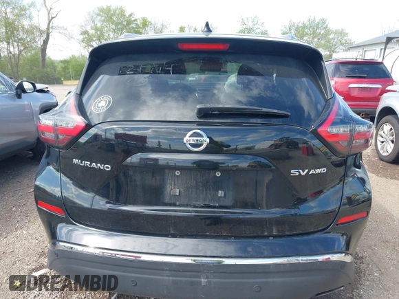 2020 Nissan Murano SV with VIN 5N1AZ2BS7LN121714, listed as a IAAI auction lot 42156594 with 116,526 mi miles and . Bid and sale history available at DreamBid. Image 16.