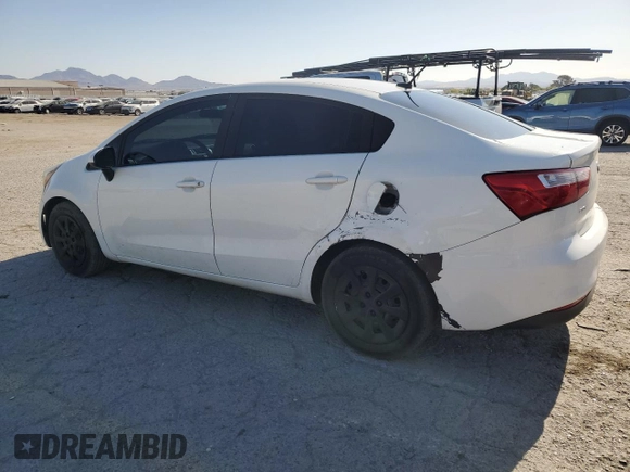 2017 Kia Rio LX z VIN KNADM4A39H6026611, wystawiony jako Copart lot #54735975 z przebiegiem 143 756 mil mil oraz Szkody całkowita. Historia ofert i sprzedaży dostępna na DreamBid. Obrazek 2.