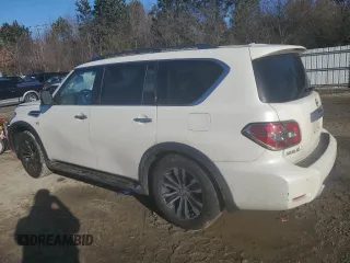 2020 Nissan Armada SL with VIN JN8AY2ND9L9109193, listed as a Copart auction lot 46491855 with 73,564 mi miles and Salvage Title. Bid and sale history available at carsss.com. Image 2.