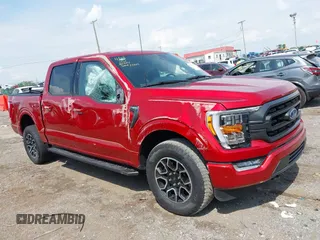 2023 Ford F-150 XL with VIN 1FTFW1E50PKF03531, listed as a IAAI auction lot 42151884 with 15,392 mi miles and . Bid and sale history available at DreamBid. Image 6.