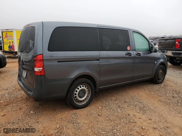 2016 Mercedes-Benz Metris Passenger Van with VIN WD4PG2EE9G3087759, listed as a Copart auction lot 43587725 with NaN miles and Salvage Title. Bid and sale history available at carsss.com. Image 3.