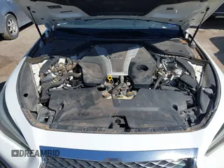 2018 Infiniti Q50 3.0t LUXE with VIN JN1EV7AP5JM355898, listed as a IAAI auction lot 40455903 with 80,812 mi miles. Bid and sale history available at carsss.com. Image 10.
