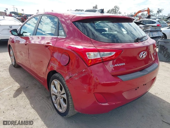 2014 Hyundai Elantra GT with VIN KMHD35LH0EU186111, listed as a IAAI auction lot 41620834 with NaN miles. Bid and sale history available at carsss.com. Image 3.