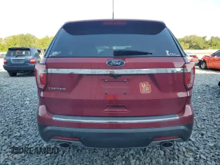 2018 Ford Explorer Limited with VIN 1FM5K7F86JGB85102, listed as a Copart auction lot 53801255 with 106,118 mi miles and Salvage Title. Bid and sale history available at carsss.com. Image 6.