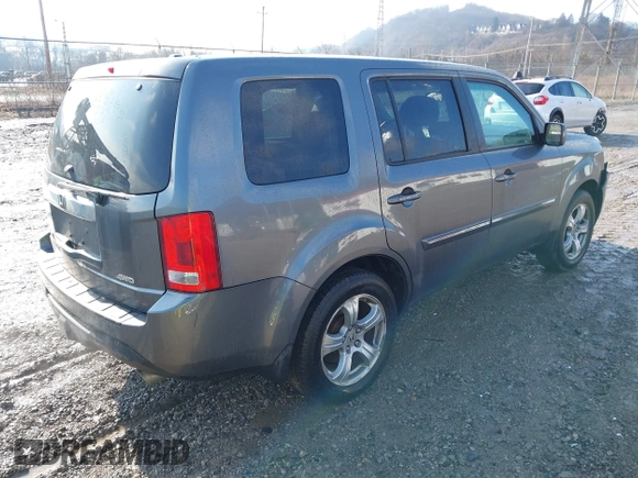 2013 Honda Pilot EX-L with VIN 5FNYF4H67DB035594, listed as a IAAI auction lot 41661166 with 133,950 mi miles and . Bid and sale history available at carsss.com. Image 4.