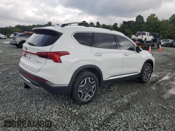 2023 Hyundai Santa Fe Hybrid Limited with VIN 5NMS5DA15PH012681, listed as a Copart auction lot 72999944 with 26,761 mi miles and Salvage Title. Bid and sale history available at carsss.com. Image 3.
