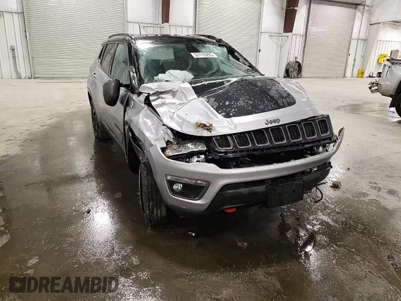 2019 Jeep Compass Trailhawk z VIN 3C4NJDDB2KT772222, wystawiony jako Copart lot #51116265 z przebiegiem 39 384 mil mil oraz Szkoda całkowita • Salvage title. Historia ofert i sprzedaży dostępna na DreamBid. Obrazek 12.