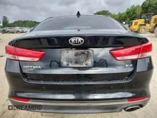 2017 Kia Optima EX with VIN 5XXGU4L33HG141736, listed as a Copart auction lot 63155955 with 195,554 mi miles and Clean title. Bid and sale history available at DreamBid. Image 6.