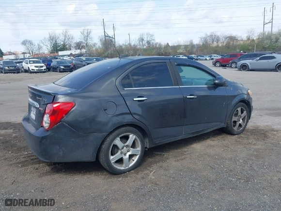2016 Chevrolet Sonic LTZ with VIN 1G1JE5SB4G4150545, listed as a IAAI auction lot 41914830 with NaN miles. Bid and sale history available at carsss.com. Image 12.