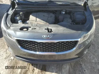2016 Kia Sedona EX with VIN KNDMC5C17G6116524, listed as a Copart auction lot 82407804 with 163,309 mi miles and Salvage Title. Bid and sale history available at carsss.com. Image 12.