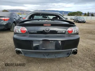 2007 Mazda RX-8 Touring with VIN JM1FE173370210734, listed as a Copart auction lot 80780804 with 89,020 mi miles and Salvage Title. Bid and sale history available at carsss.com. Image 6.