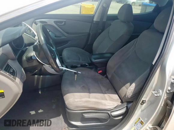 2011 Hyundai Elantra GLS z VIN KMHDH4AE3BU168833, wystawiony jako Copart lot #58830065 z przebiegiem 147 051 mil mil oraz Szkoda całkowita • Salvage title. Historia ofert i sprzedaży dostępna na DreamBid. Obrazek 7.