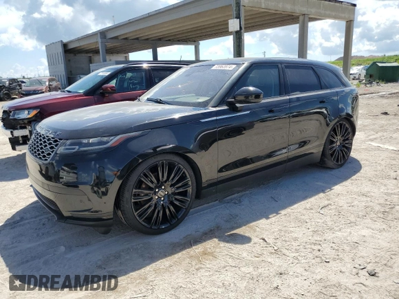 2019 Land Rover Range Rover Velar S with VIN SALYB2EV3KA796438, listed as a Copart auction lot 73963974 with 80,505 mi miles and Clean title. Bid and sale history available at DreamBid. Image 1.