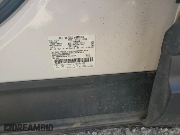 2015 Ford Explorer XLT with VIN 1FM5K7D88FGC04680, listed as a Copart auction lot 50348775 with 104,815 mi miles and Salvage Title. Bid and sale history available at DreamBid. Image 13.