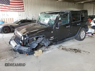 2012 Jeep Wrangler Unlimited Sahara with VIN 1C4BJWEG9CL275495, listed as a Copart auction lot 59686685 with Not provided miles and Non repairable. Bid and sale history available at DreamBid. Image 1.