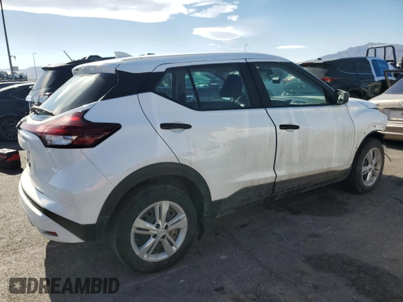 2024 Nissan Kicks S with VIN 3N1CP5BV9RL532400, listed as a Copart auction lot 49999005 with 32,539 mi miles and Salvage Title. Bid and sale history available at DreamBid. Image 3.