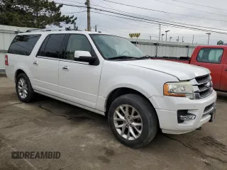 2016 Ford Expedition Max Limited with VIN 1FMJK2AT2GEF03069, listed as a Copart auction lot 46732195 with 188,596 mi miles and Clean title. Bid and sale history available at DreamBid. Image 4.