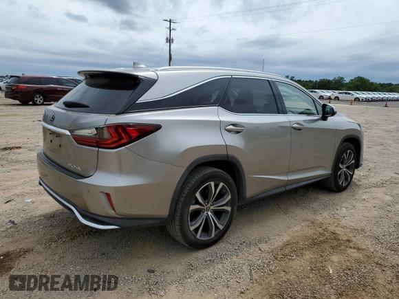 2020 Lexus RX 350L with VIN JTJHZKEA1L2017725, listed as a Copart auction lot 56022175 with 100,463 mi miles and Salvage title. Bid and sale history available at DreamBid. Image 3.