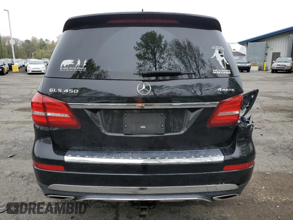 2019 Mercedes-Benz GLS 450 with VIN 4JGDF6EE2KB184299, listed as a Copart auction lot 52910754 with 72,737 mi miles and Salvage Title. Bid and sale history available at DreamBid. Image 6.