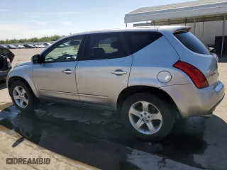 2004 Nissan Murano SL with VIN JN8AZ08T44W209533, listed as a Copart auction lot 66243724 with 109,276 mi miles and Clean Title. Bid and sale history available at carsss.com. Image 2.