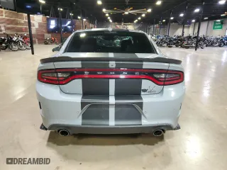2022 Dodge Charger Scat Pack with VIN 2C3CDXGJXNH208998, listed as a Copart auction lot 45358455 with 26,742 mi miles and Clean Title. Bid and sale history available at carsss.com. Image 4.
