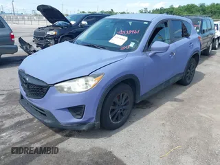 2013 Mazda CX-5 Sport with VIN JM3KE2BE8D0160381, listed as a IAAI auction lot 42438461 with 213,354 mi miles and . Bid and sale history available at DreamBid. Image 2.
