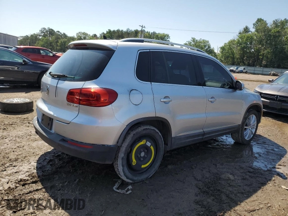 2012 Volkswagen Tiguan SEL with VIN WVGAV7AX4CW606067, listed as a Copart auction lot 55853675 with 185,118 mi miles and Clean Title. Bid and sale history available at DreamBid. Image 3.