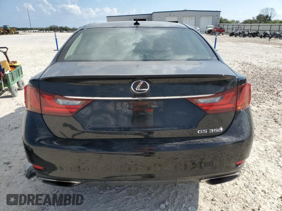 2013 Lexus GS 350 with VIN JTHBE1BL0D5017606, listed as a Copart auction lot 73057324 with 55,507 mi miles and Salvage Title. Bid and sale history available at carsss.com. Image 6.