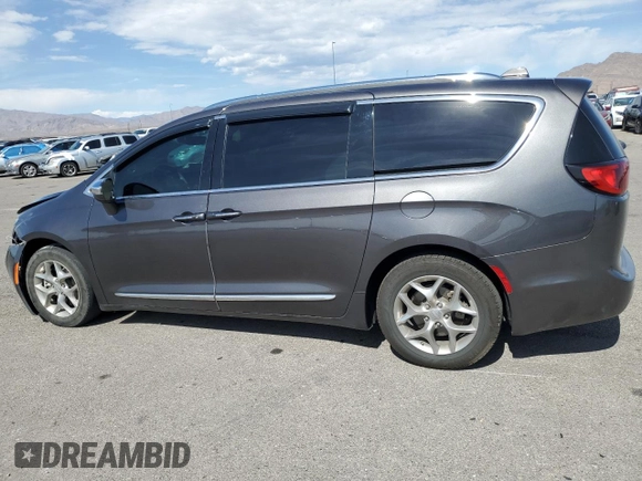 2017 Chrysler Pacifica Limited with VIN 2C4RC1GG2HR804955, listed as a Copart auction lot 74741074 with 117,936 mi miles and Salvage title. Bid and sale history available at DreamBid. Image 2.