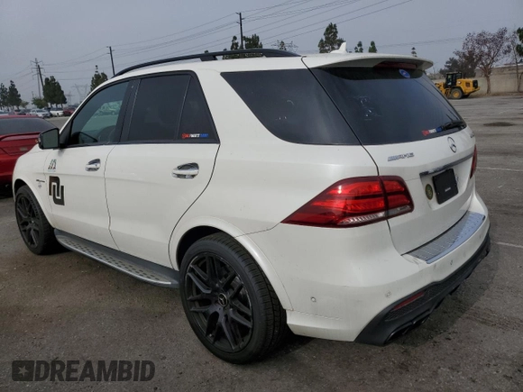 2017 Mercedes-Benz GLE 63 S AMG with VIN 4JGDA7FB6HA830886, listed as a Copart auction lot 60837725 with 130,771 mi miles and Clean title. Bid and sale history available at DreamBid. Image 2.