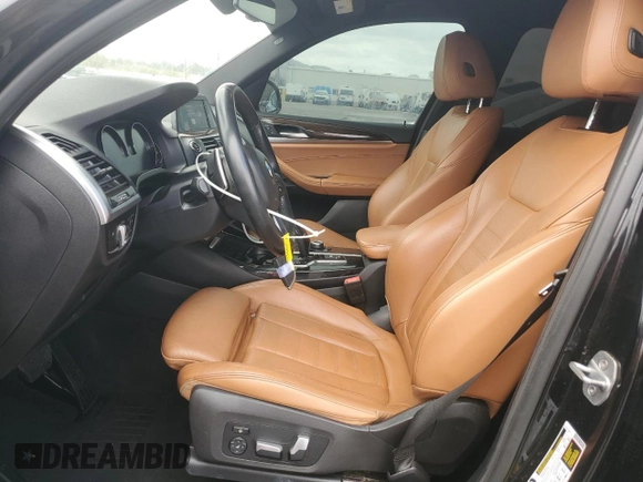 2019 BMW X3 sDrive30i with VIN 5UXTR7C51KLR52430, listed as a Copart auction lot 54719915 with 73,735 mi miles and Clean Title. Bid and sale history available at DreamBid. Image 7.